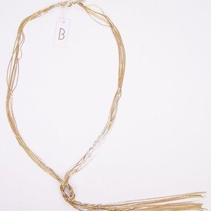 Gold Knotted Necklace